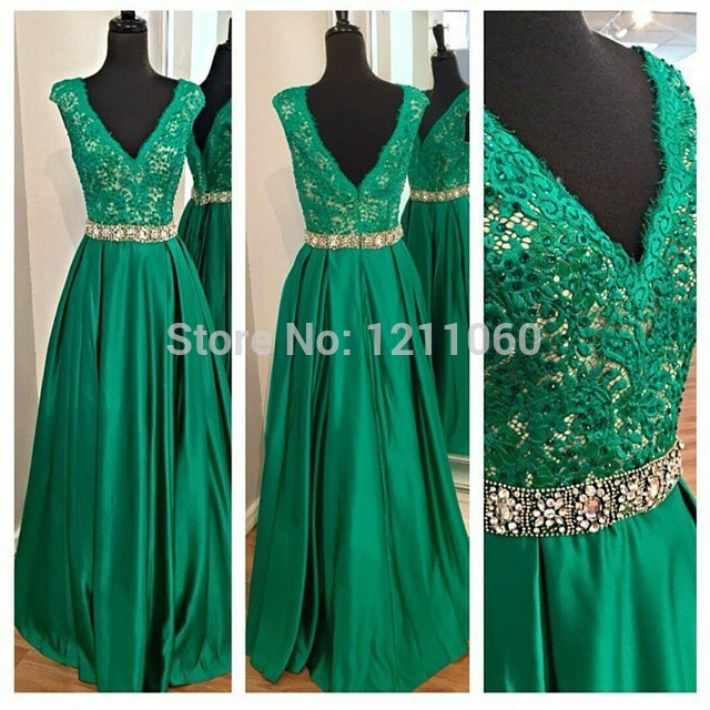 Emerald Green Special Occasion Dresses - Oscar Fashion Review
