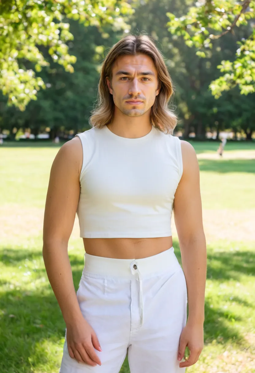 Minimal white cotton crop top with smooth matte finish and clean simple cut