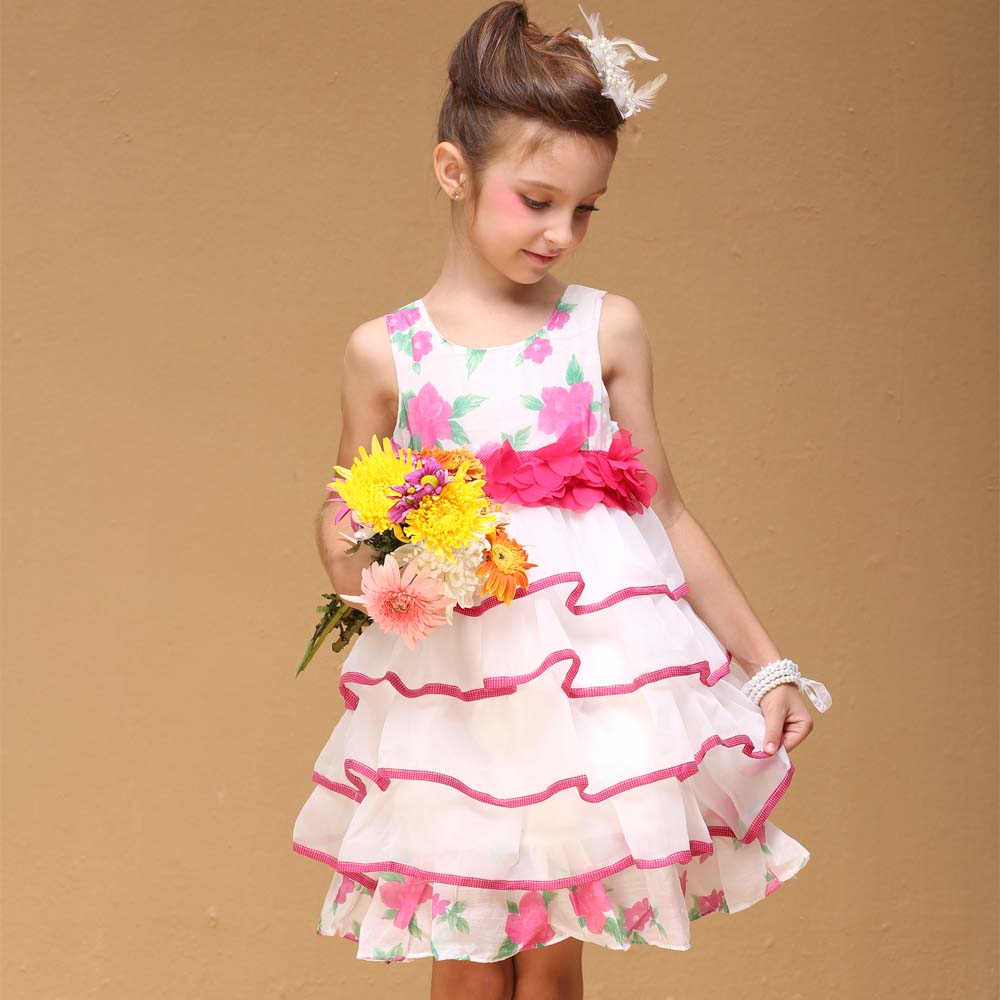 Baby Girl Pink Party Dress : Elegant And Beautiful