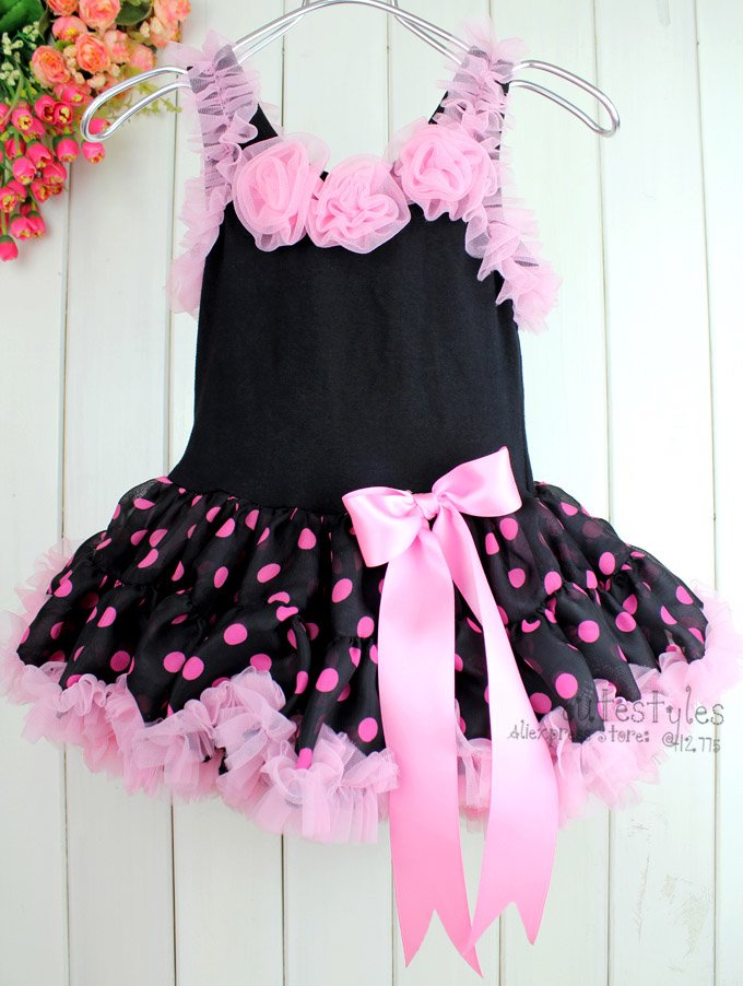 Baby Girl Pink Party Dress : Elegant And Beautiful