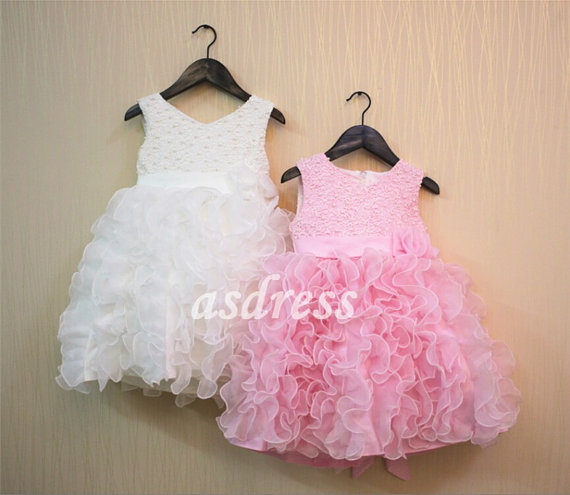 Baby Girl Pink Party Dress : Elegant And Beautiful