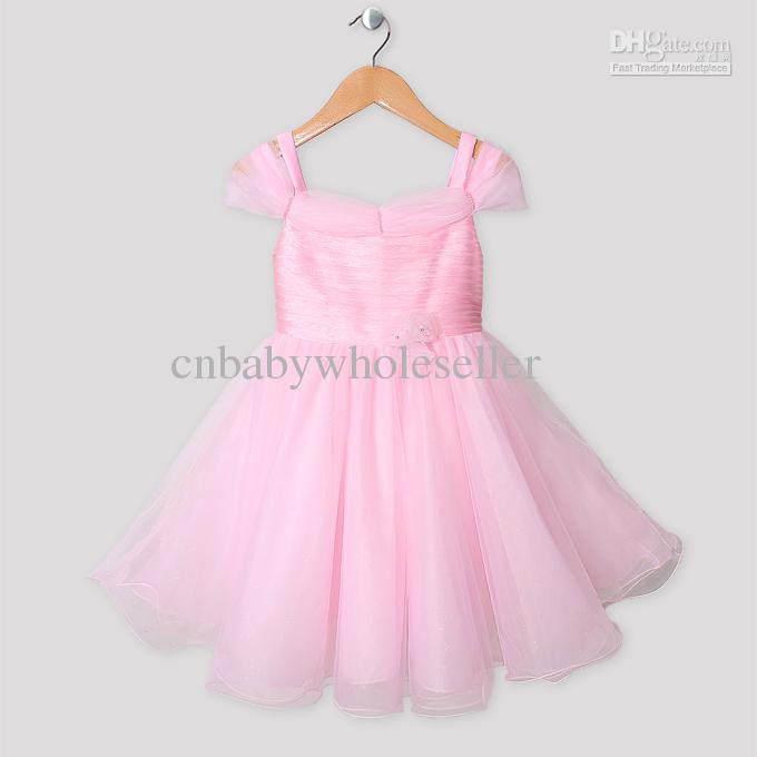 Baby Girl Pink Party Dress : Elegant And Beautiful