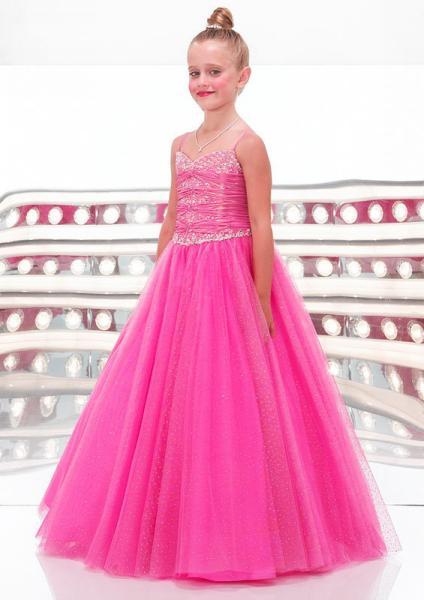 Baby Girl Pink Party Dress : Elegant And Beautiful