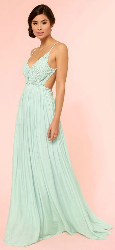 Backless Maxi Prom Dress : A Wonderful Start