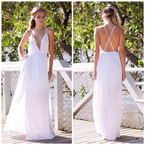 Backless Maxi Prom Dress : A Wonderful Start