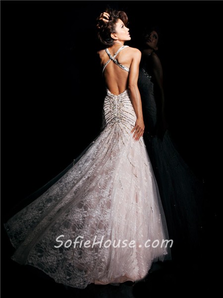 Backless Mermaid Formal Dress : Elegant And Beautiful