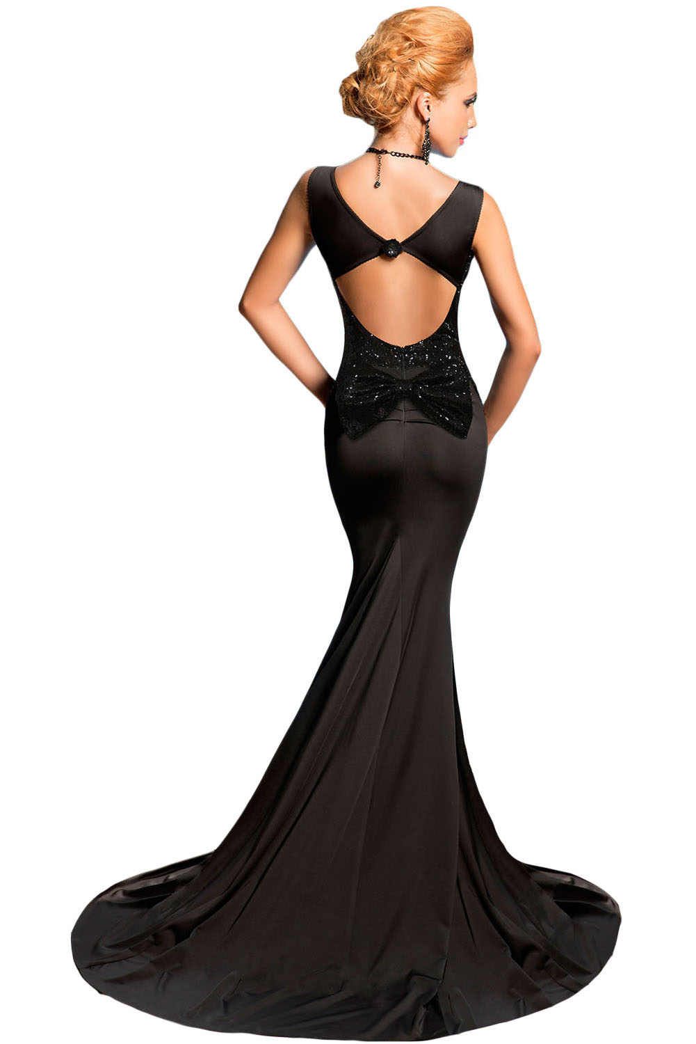 Backless Mermaid Formal Dress : Elegant And Beautiful