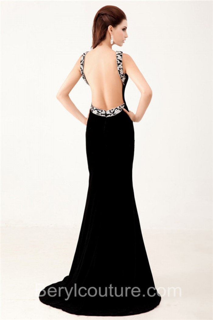 Backless Mermaid Formal Dress : Elegant And Beautiful