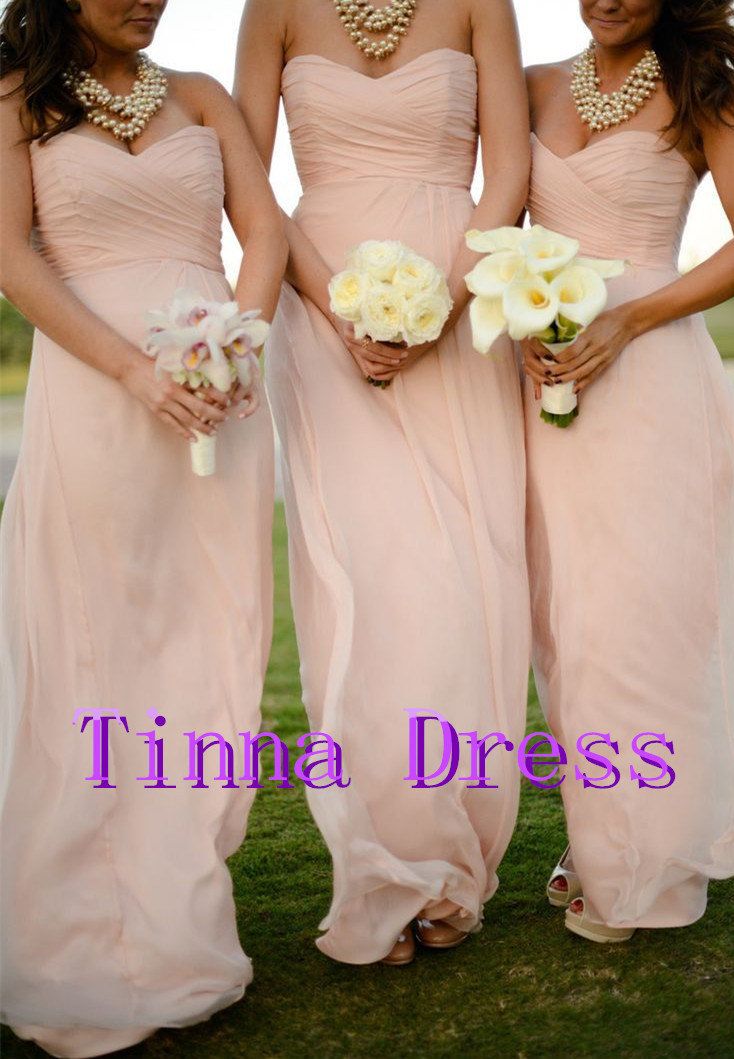 Beautiful Pink Bridesmaid Dresses And Popular Styles 2017