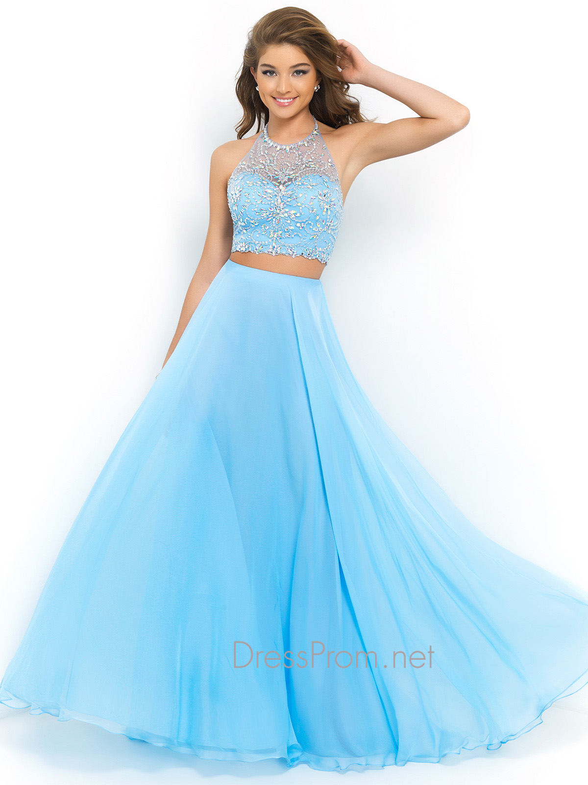 Beautiful Two Piece Prom Dresses & Style 2017-2018