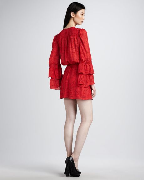 Bell Sleeve Red Dress : Clothing Brand Reviews