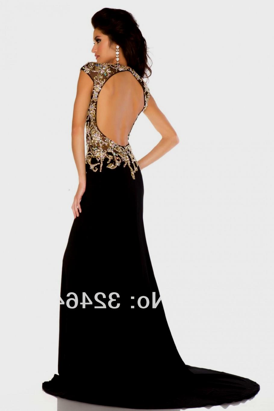 Black And Gold Dress Long : 2017-2018 Fashion Trend