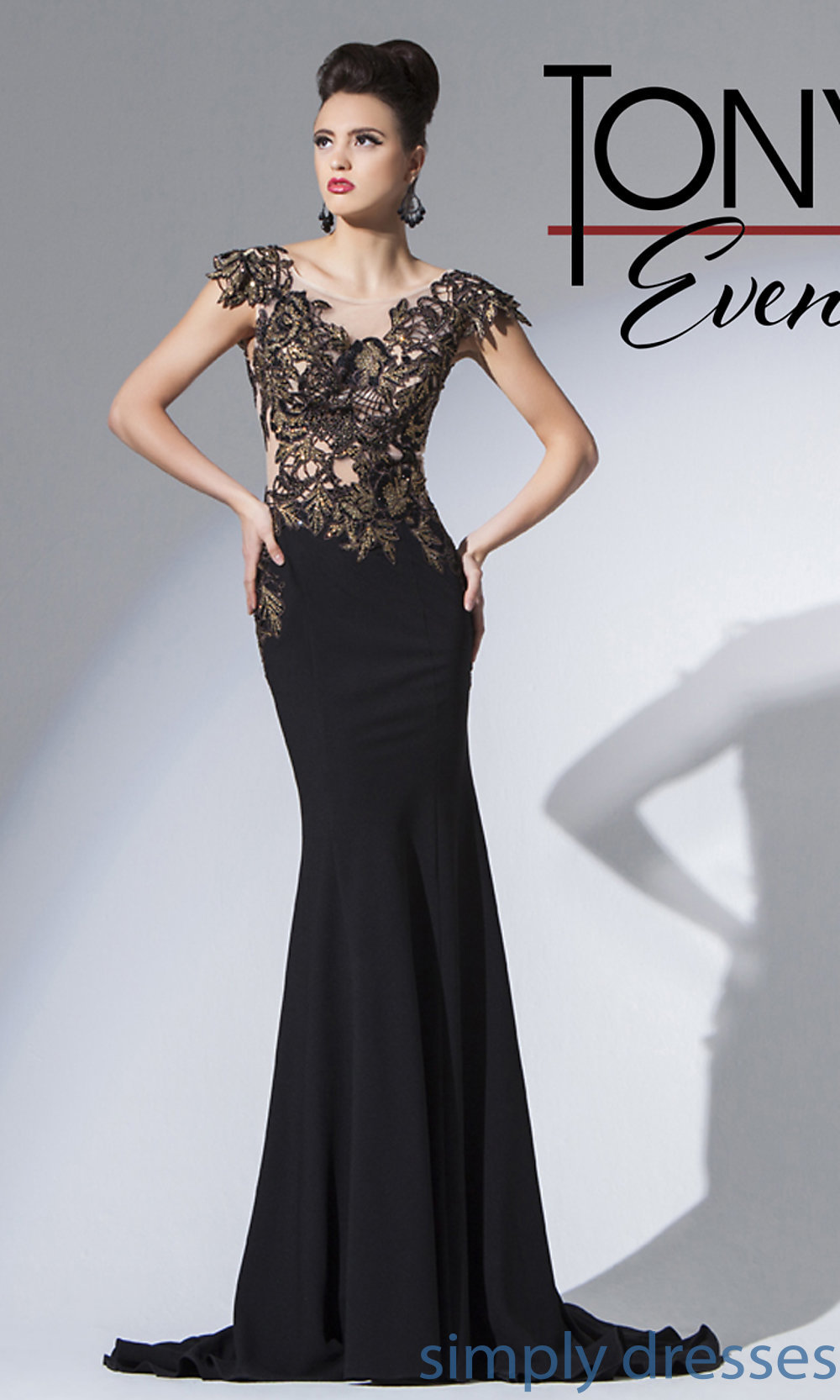 Black Gold Formal Dresses - Choice 2017