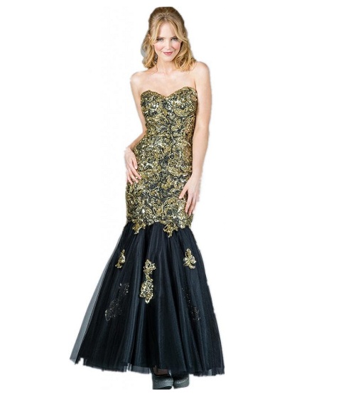 Black Gold Formal Dresses - Choice 2017