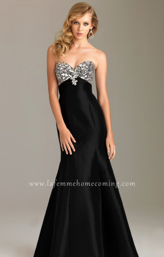 Black Sequin Strapless Dress - How To Pick