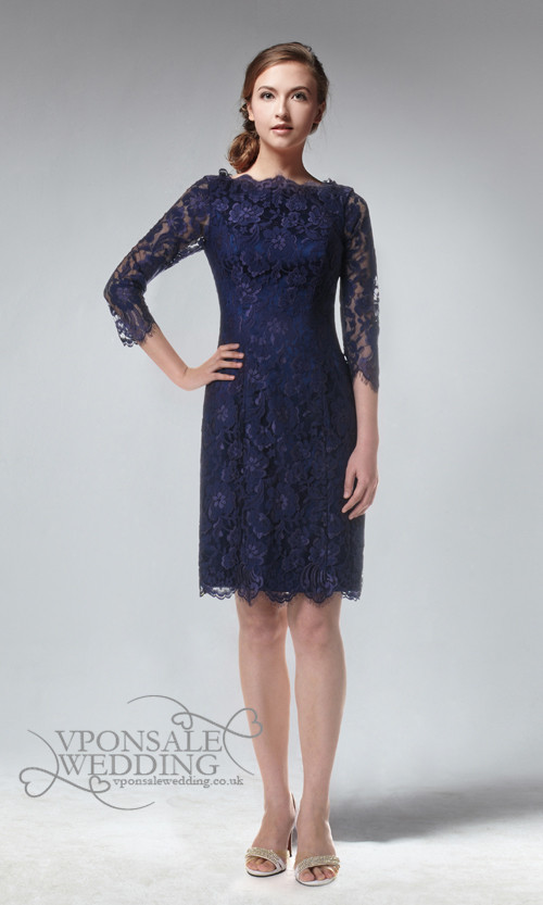 Blue Dress With Lace Top & Best Choice