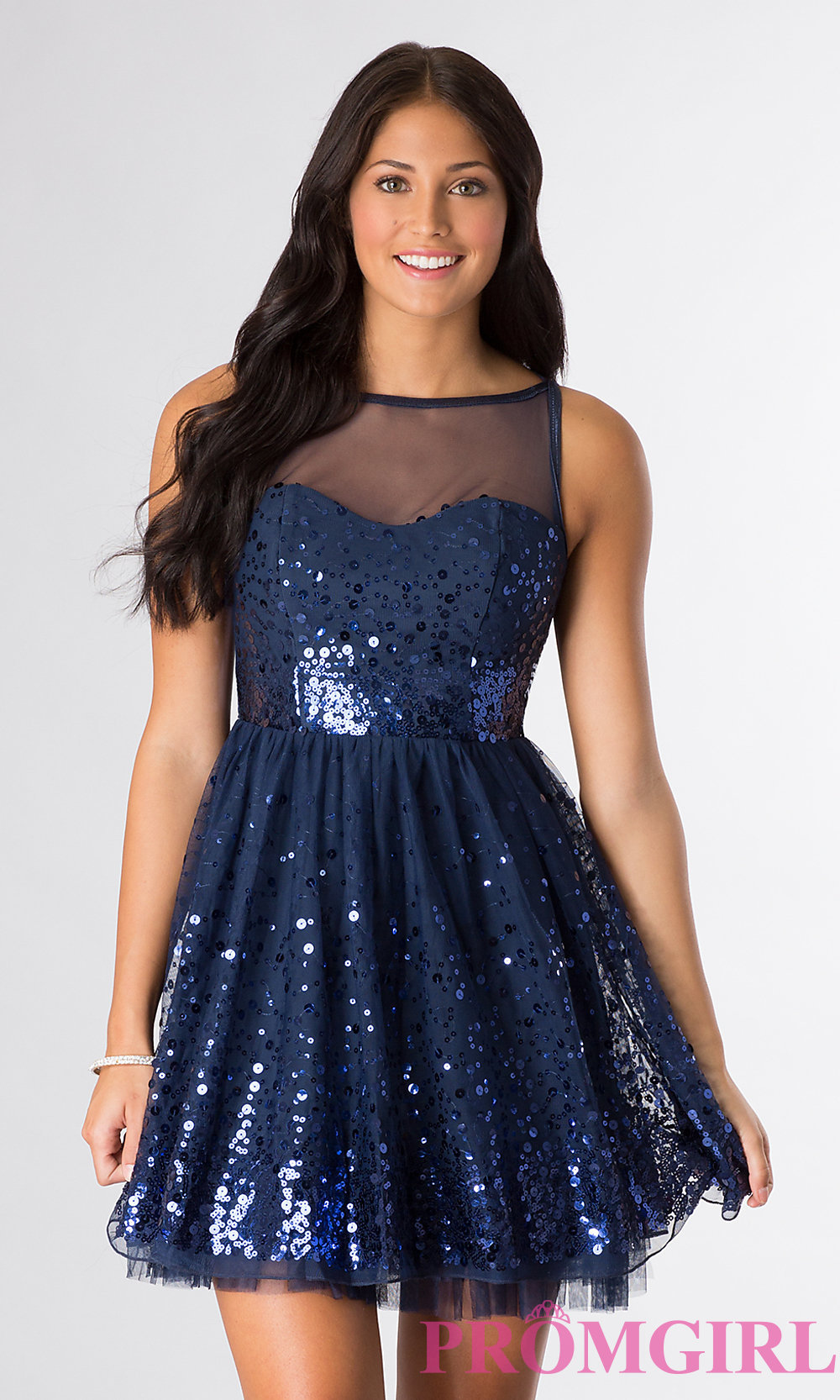 Blue Dress With Sequins & Clothes Review
