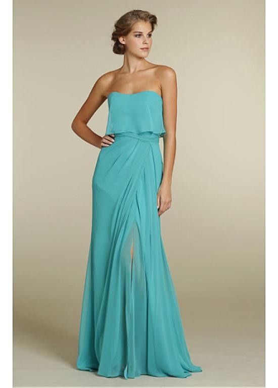 Blue Full Length Dress - Make You Look Like A Princess