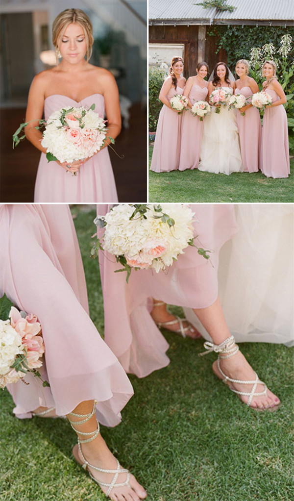 Blush Tone Bridesmaid Dresses And Review Clothing Brand