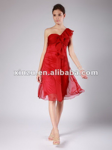 Bridesmaid Dresses Red Short And Fashion Week Collections