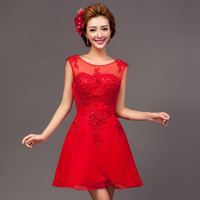 Bridesmaid Dresses Red Short And Fashion Week Collections
