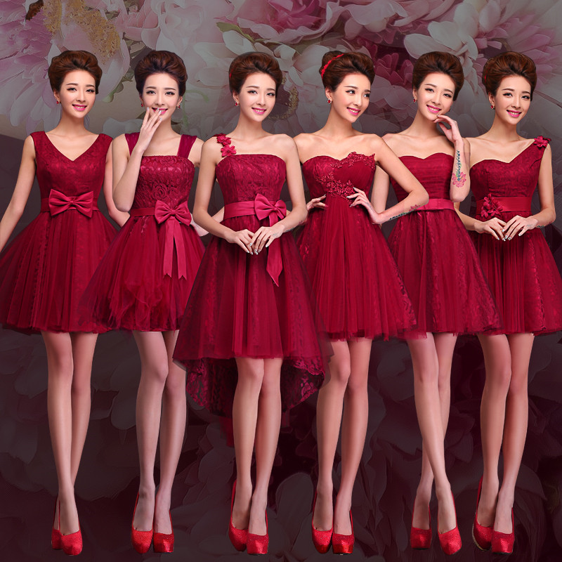 Bridesmaid Dresses Wine Red - Show Your Elegance In 2017