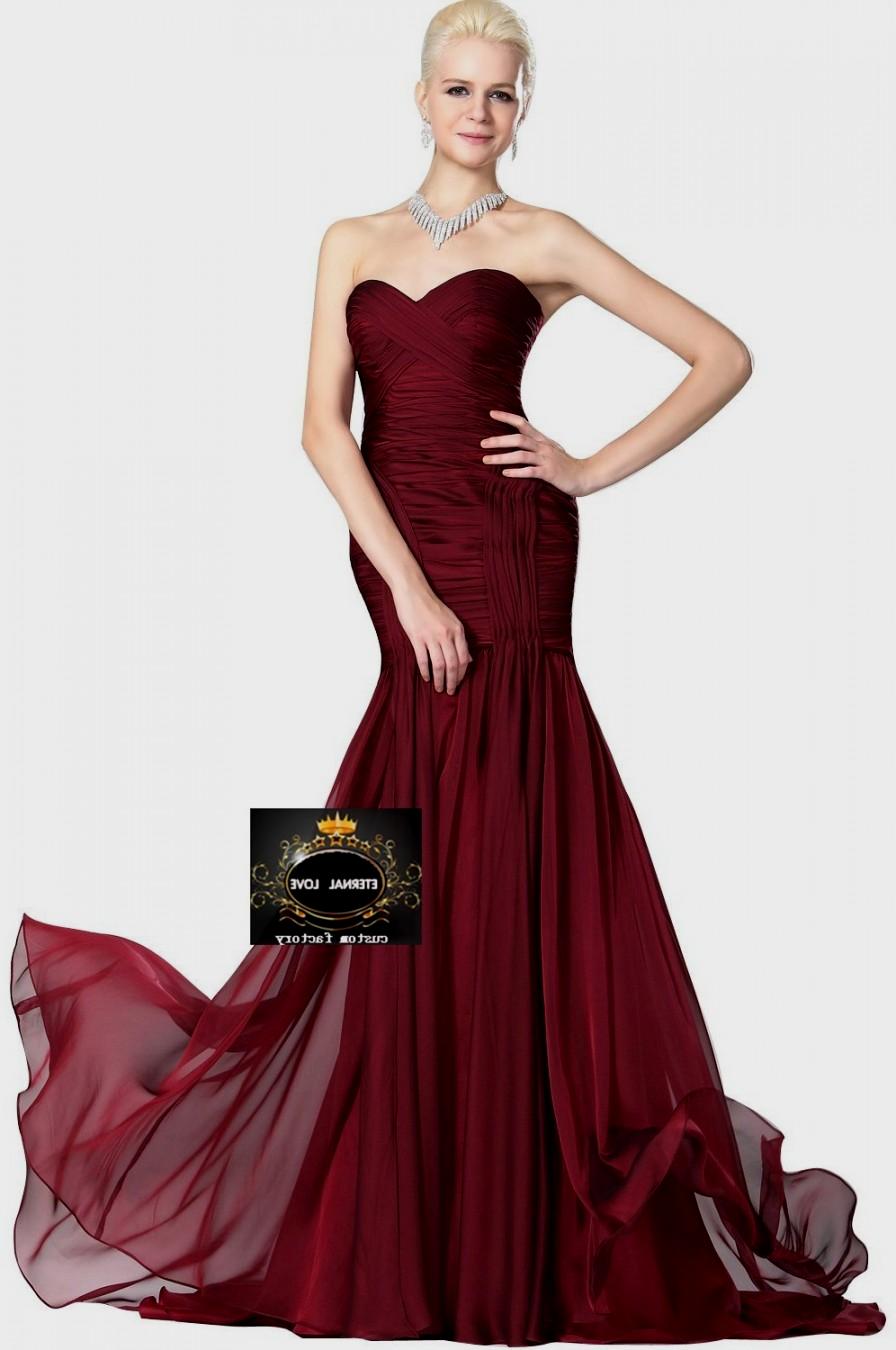 Bridesmaid Dresses Wine Red - Show Your Elegance In 2017