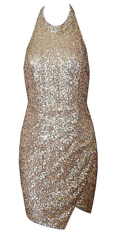 Bronze Gold Dress - Make Your Life Special