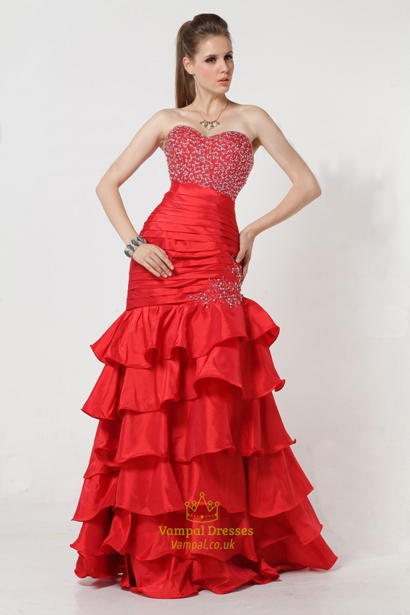 Cheap Bridesmaid Dresses Red - Beautiful And Elegant