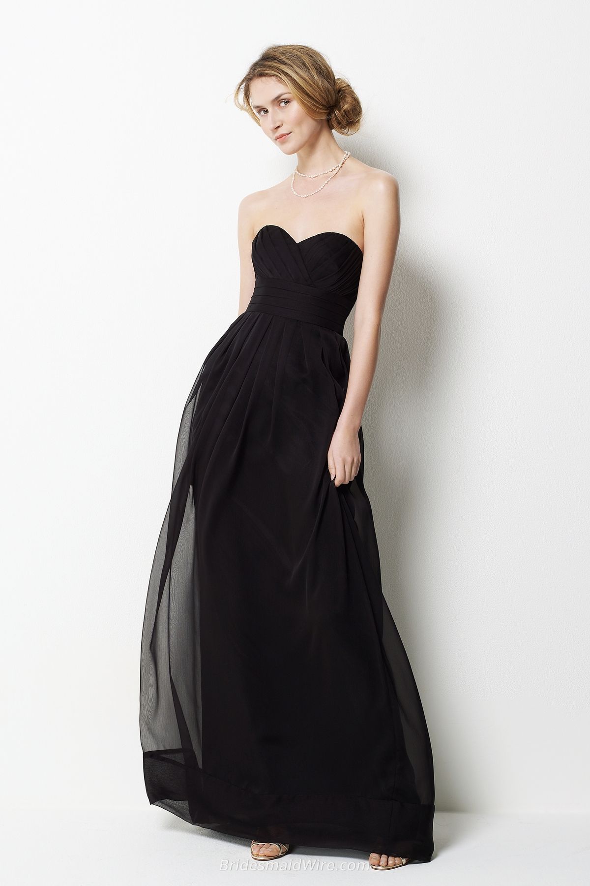 Chiffon Floor Length Bridesmaid Dresses : Clothing Brand Reviews