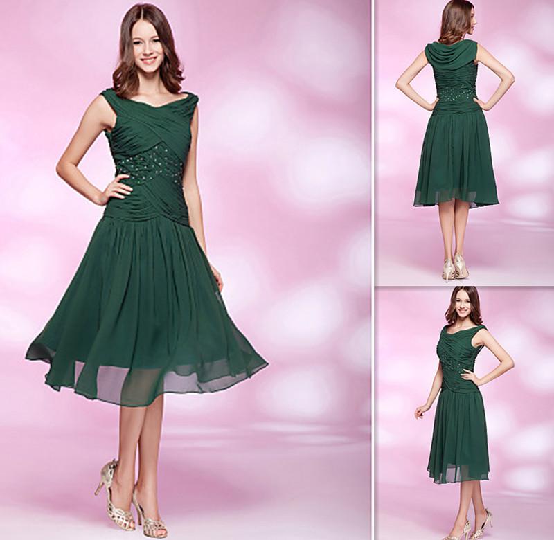 Dark Green Occasion Dress And Best Choice