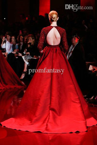 Dark Red Floor Length Dress : 35+ Images 2017-2018