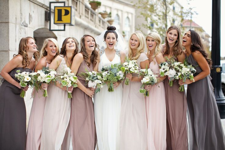 Different Shades Of Blush Bridesmaid Dresses And Clothes Review