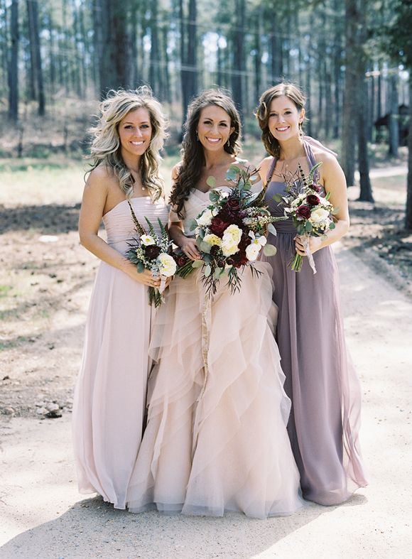 Different Shades Of Blush Bridesmaid Dresses And Clothes Review