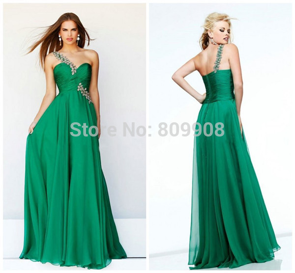 Emerald Green Special Occasion Dresses - Oscar Fashion Review