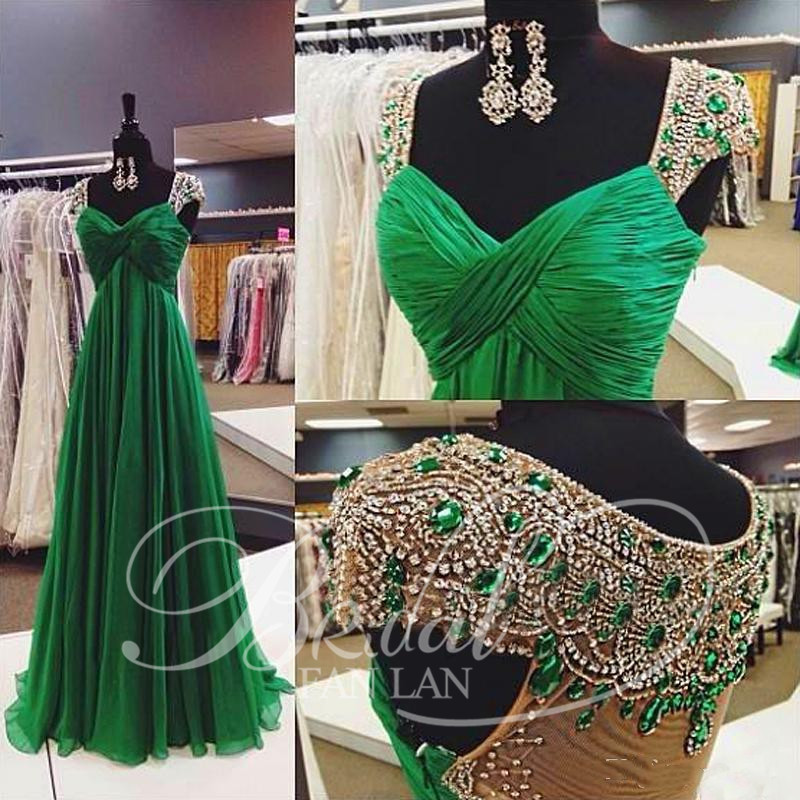 Emerald Green Special Occasion Dresses - Oscar Fashion Review