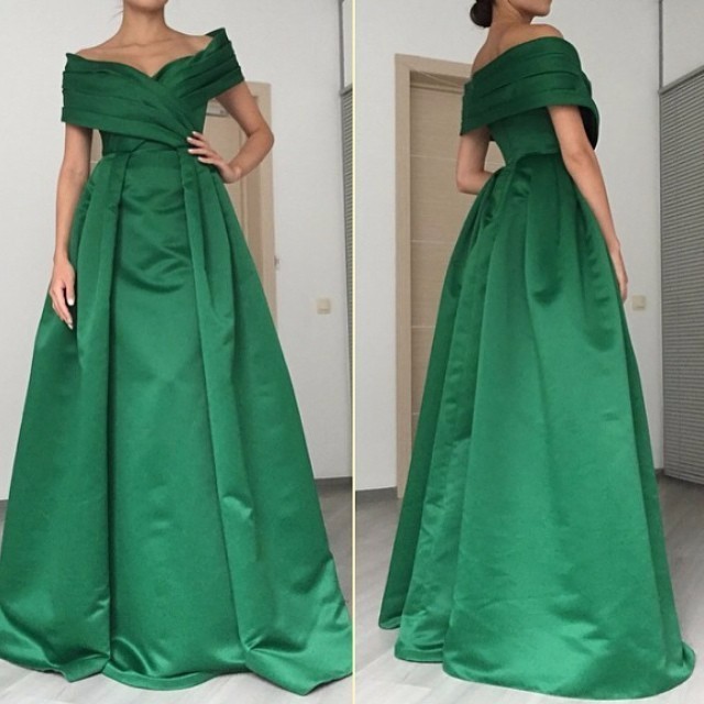 Emerald Green Special Occasion Dresses - Oscar Fashion Review