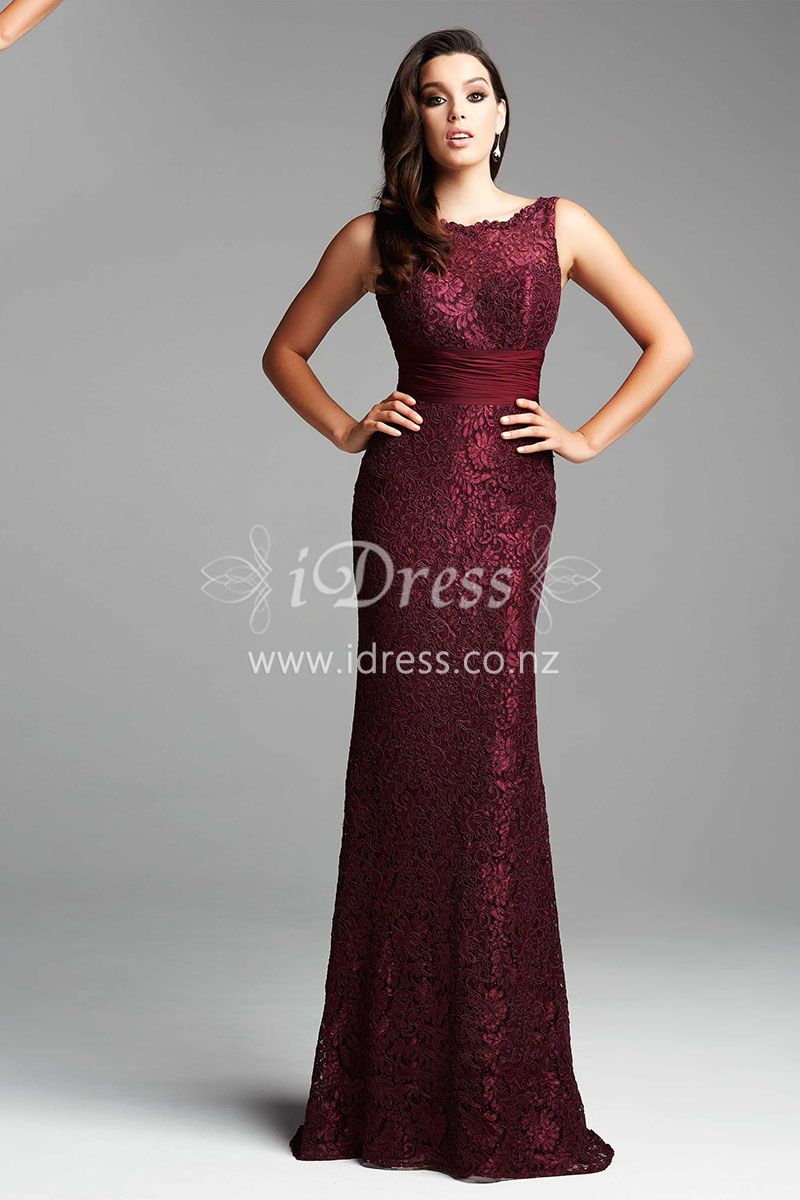 Floor Length Maroon Dress & Perfect Choices