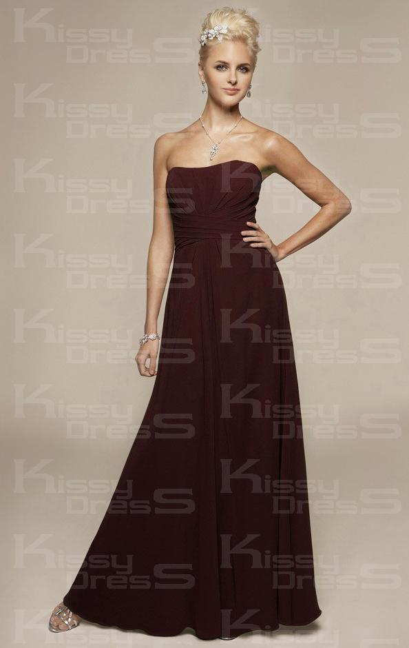 Floor Length Maroon Dress & Perfect Choices