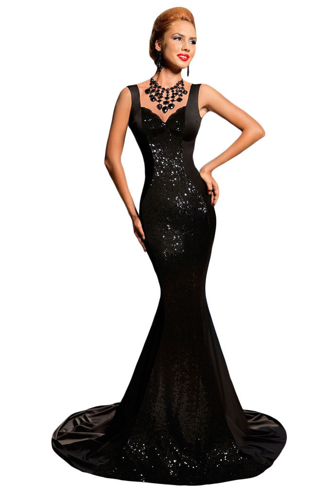 Full Length Black Sequin Dress & 35+ Images 2017-2018