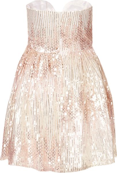 Gold And Pink Sequin Dress And Popular Styles 2017