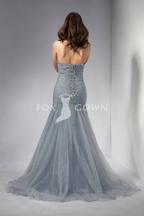 Gray Floor Length Dress & Always In Fashion For All Occasions