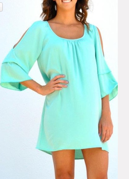 Green Bell Sleeve Dress & The Trend Of The Year