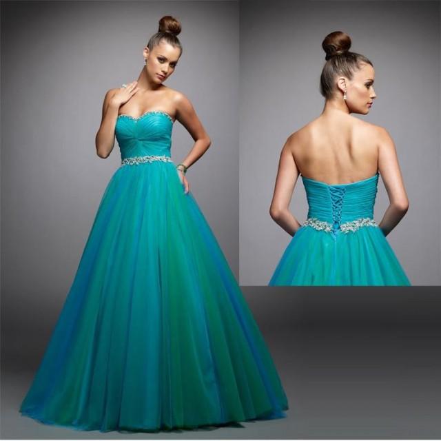 Green Blue Prom Dresses And Clothes Review