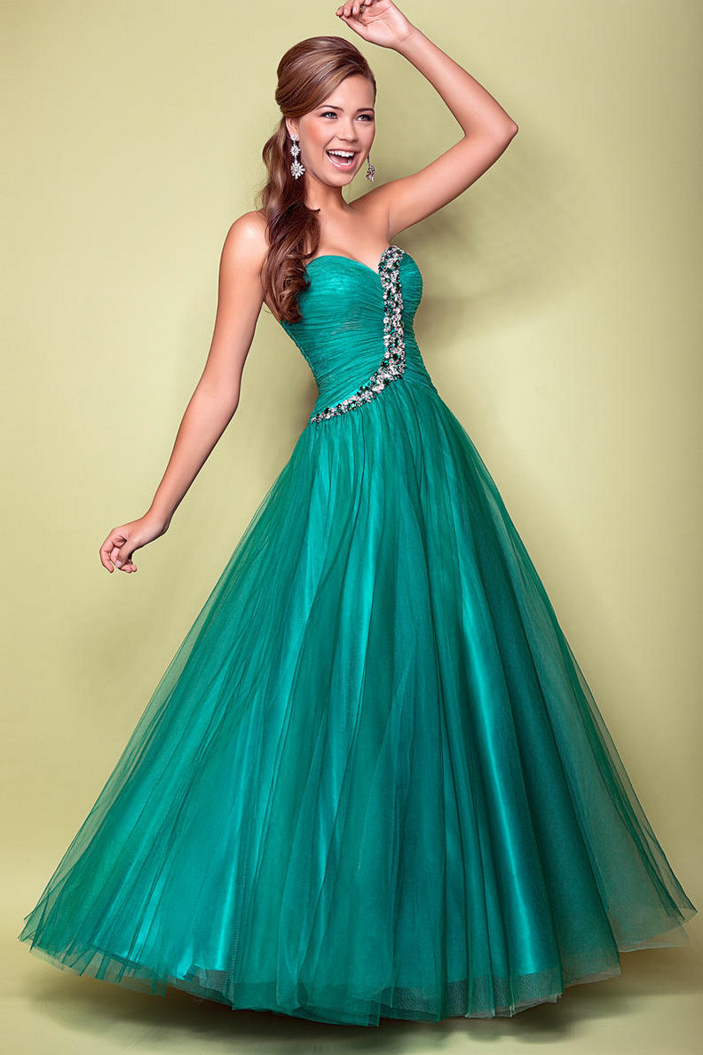 Green Sweetheart Dress - Review 2017