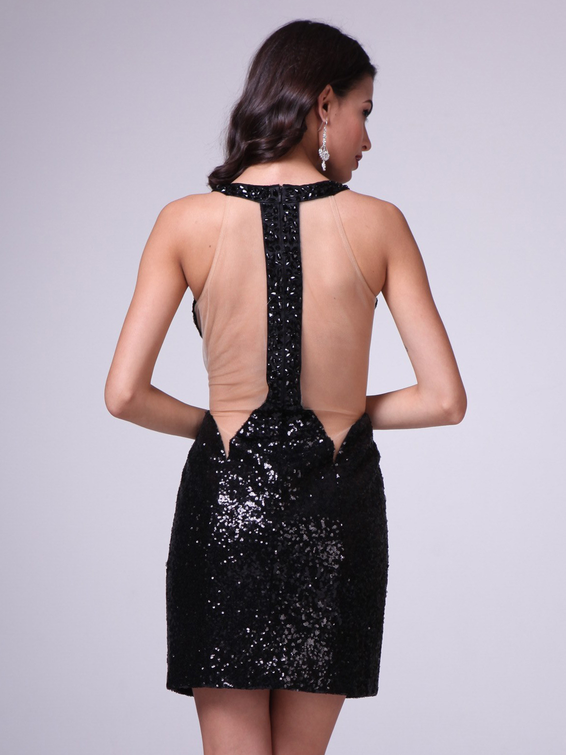 High Neck Sparkly Dress & The Trend Of The Year