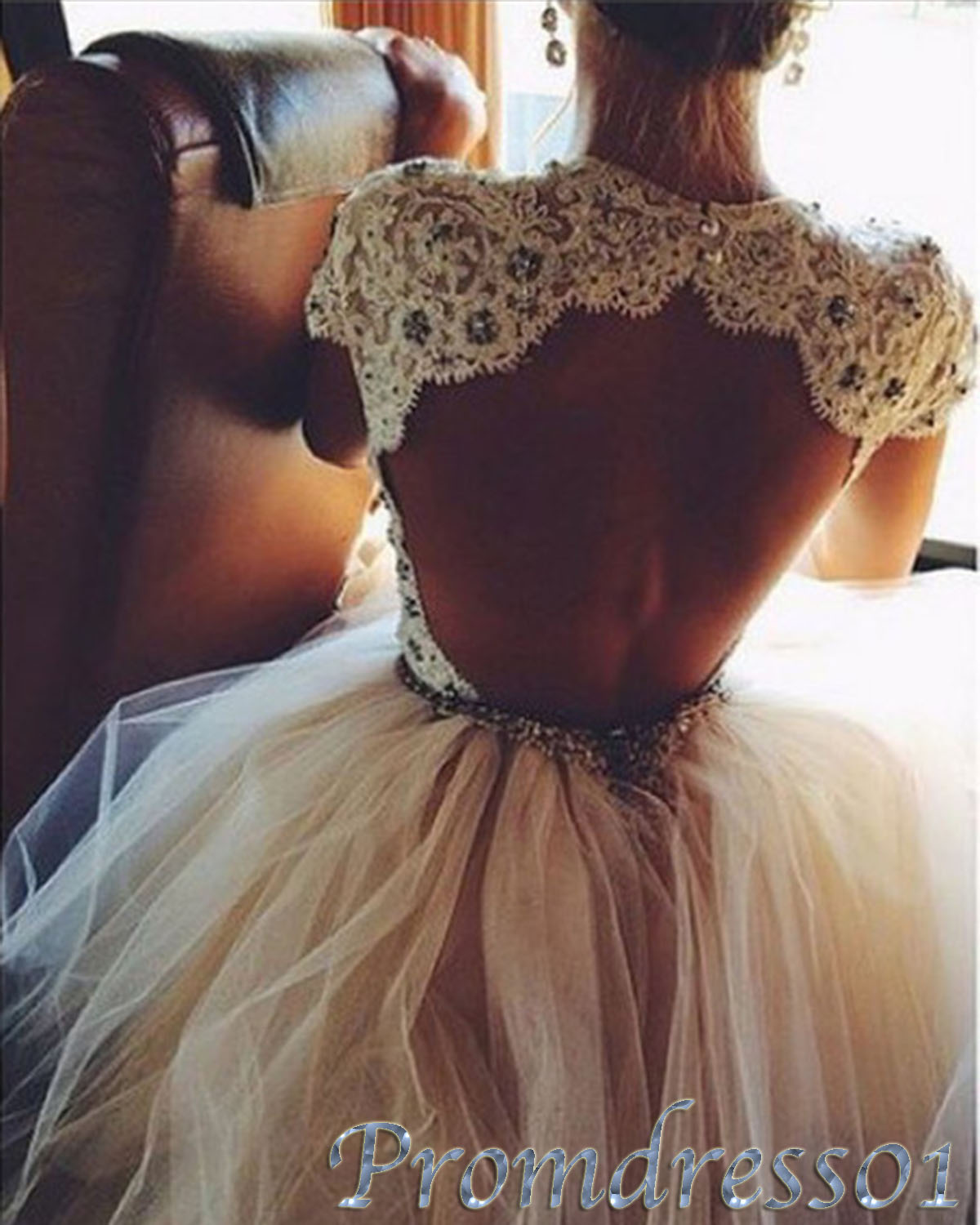 Lace Back White Dress And Best Choice