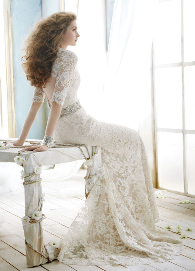 Lace Back White Dress And Best Choice