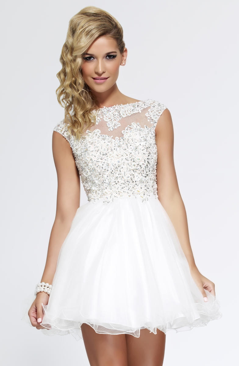 Lace Back White Dress And Best Choice