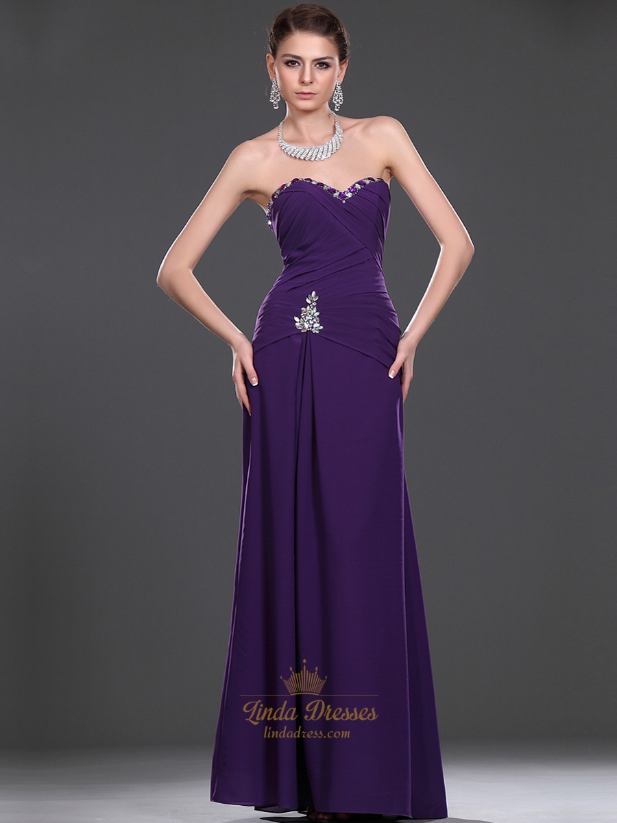 Lavender Floor Length Dress : How To Pick